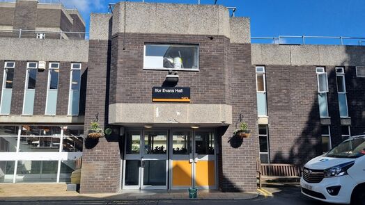 Photo of a uCL accomodation Ifor Evans Hall.