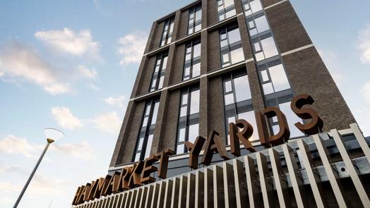 Photo of a haymarket Yards.