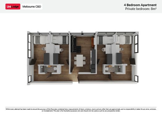 4 Bedroom Apartment