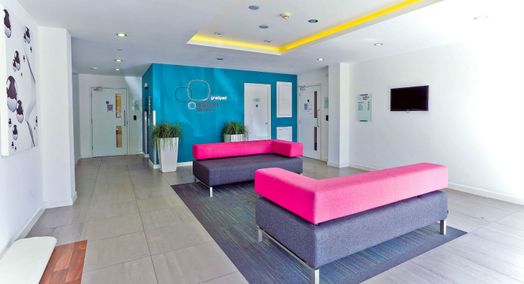 Photo of a griffon Studios.