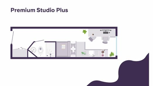 Premium Studio Plus (Floors 20-29)