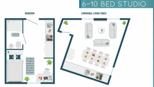 10 Bed Studio