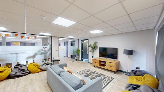 Photo of a trinity Student Village.