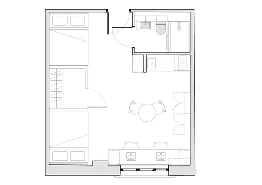Robson Twin Studio