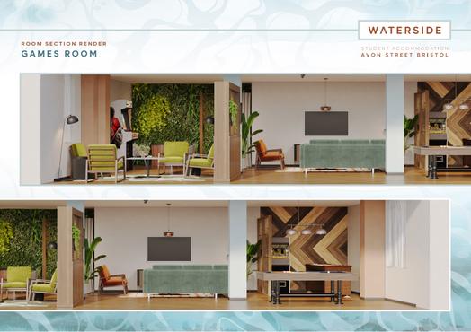 Photo of a waterside.