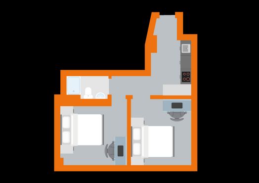 Classic 2 Bed Apartment