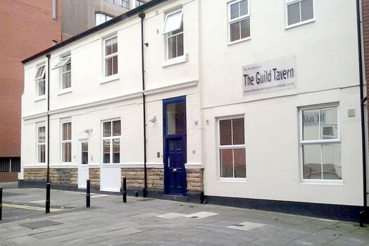 Photo of a guild Tavern.