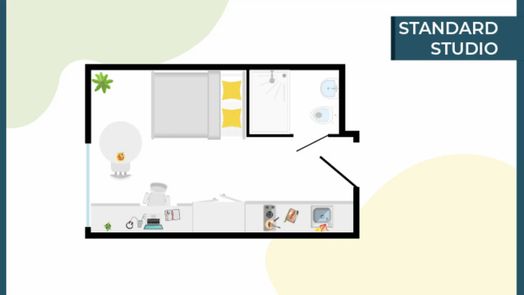 3rd & 4th Floor Studio