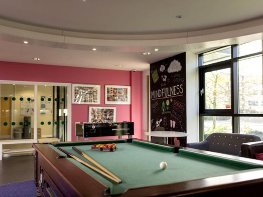 Photo of a newport Student Village.