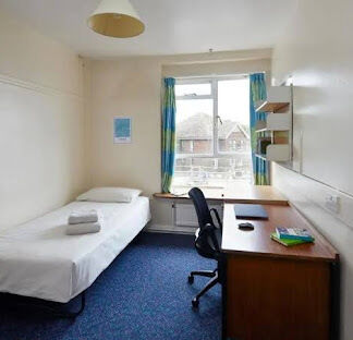 Photo of a uCL accomodation Ifor Evans Hall.