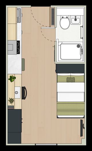 Classic Studio, Standard Floors