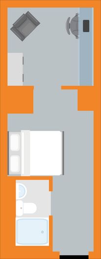 Deluxe Ensuite (3 Bed Flat)