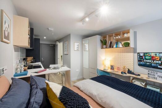 Photo of a student hall in Edinburgh.