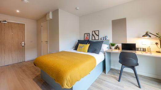 Gold Studio With a Terrace