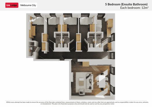 5 Bedroom Multishare Ensuite