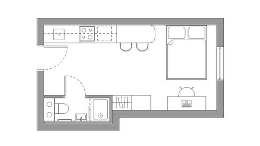 Silver Studio — (Single Occupancy)