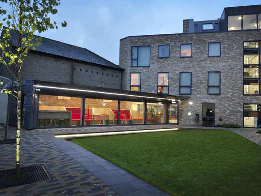 Photo of a student Castle Cambridge.