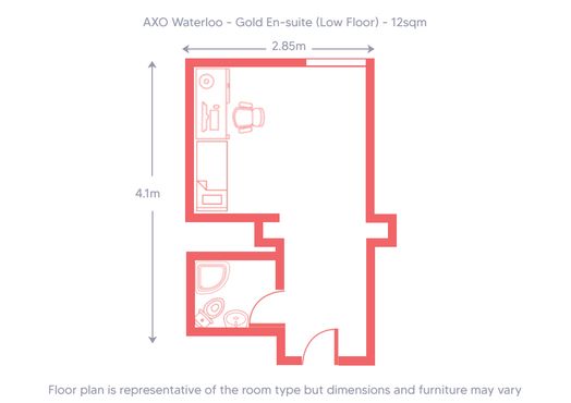 Gold Ensuite (Lower Floor)