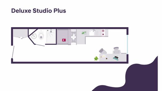 Deluxe Studio Plus (Floors 20-29)