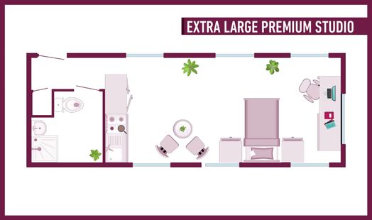 Extra Large Premium Studio