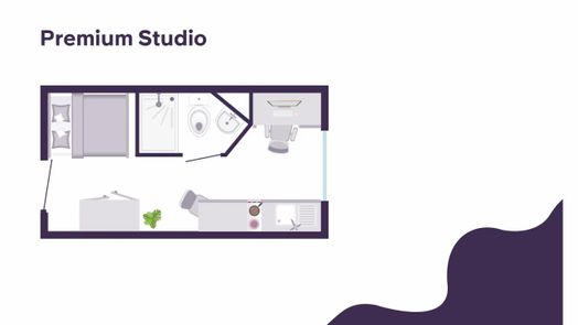 Premium Studio (Floors 10-19)