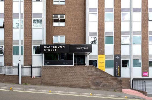 Photo of a student hall in Nottingham.
