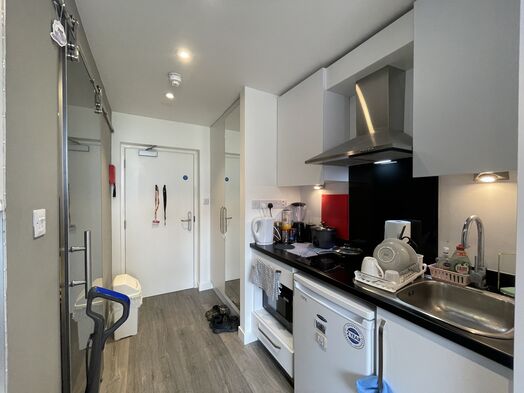 Photo of a student hall in Nottingham.