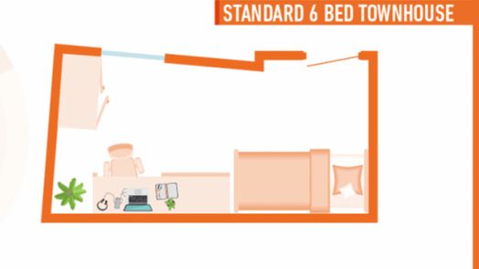 6 Bed Townhouse Standard