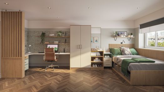 Photo of a london Road Apartments (Postgraduate student accommodation).