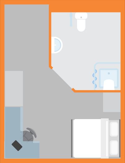 3/4 Bed Premium Ensuite