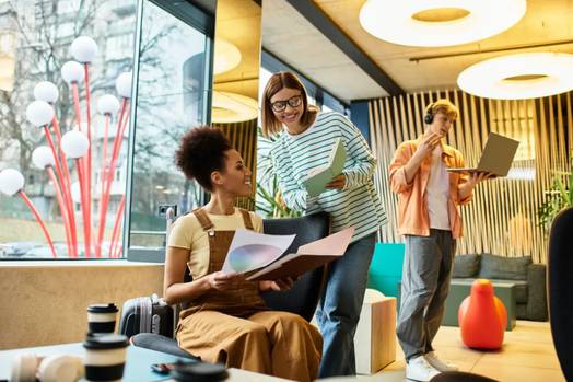 Photo of a timber Yard.
