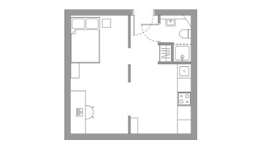 Silver Studio — (Single Occupancy)