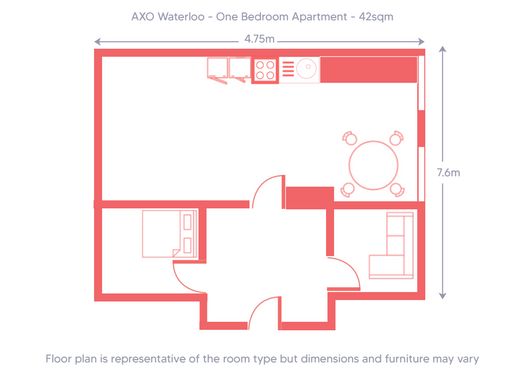 One Bedroom Apartment