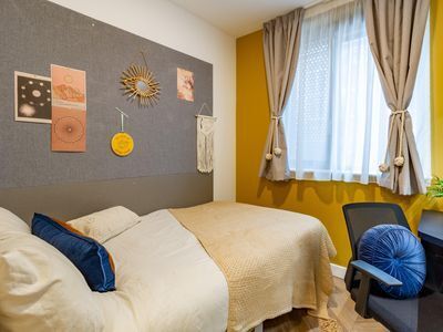 Photo of a ensuite room in 1-room student hall in Bournemouth.