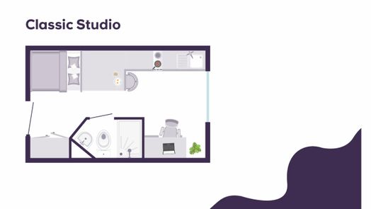 Classic Studio (Floors 20-29)