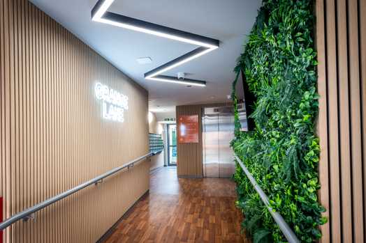 Photo of a grange Lane Apartments.