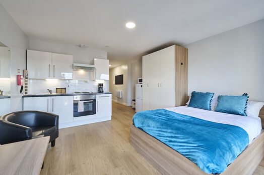 Photo of a student hall in Coventry.