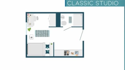 Block B Penthouse Studio