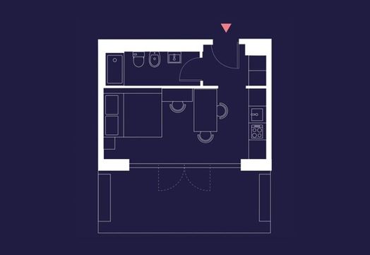 Studio Premium with Balcony