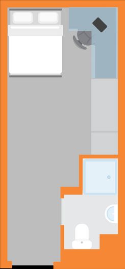 5/6 Bed Standard Ensuite