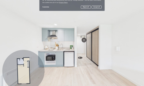 Virtual Tour for Deluxe Studio Room