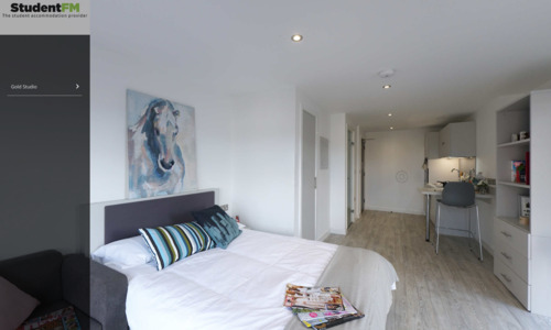 Virtual Tour for Gold Studio Room