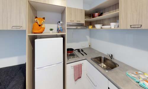 Virtual Tour for Twin Bunk Studio Apartment Room