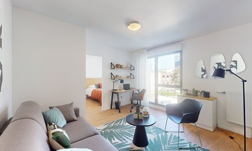 Virtual Tour for Silver 1 Bedroom Apartment Room