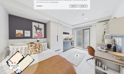 Virtual Tour for Classic Studio Room