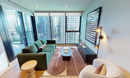 Virtual Tour for 2 Bedroom 1 Bathroom Apartment Unfurnished Room