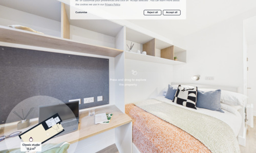 Virtual Tour for Classic Studio Room