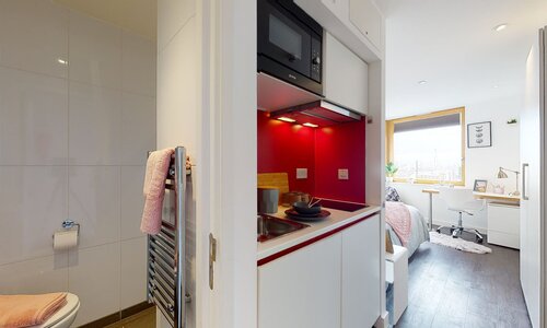 Virtual Tour for Silver Studio Lower Level Room