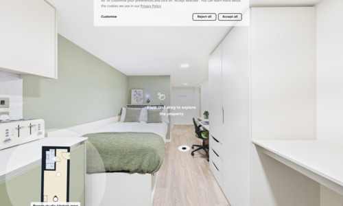 Virtual Tour for Bronze Studio Room