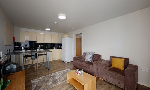Virtual Tour for Silver Apartment Room